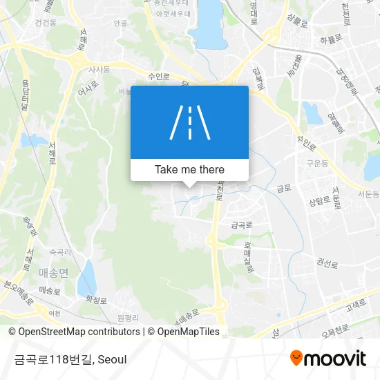 금곡로118번길 map