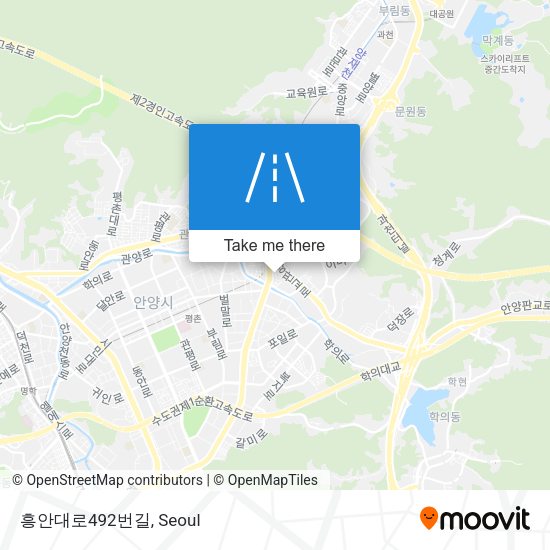 흥안대로492번길 map