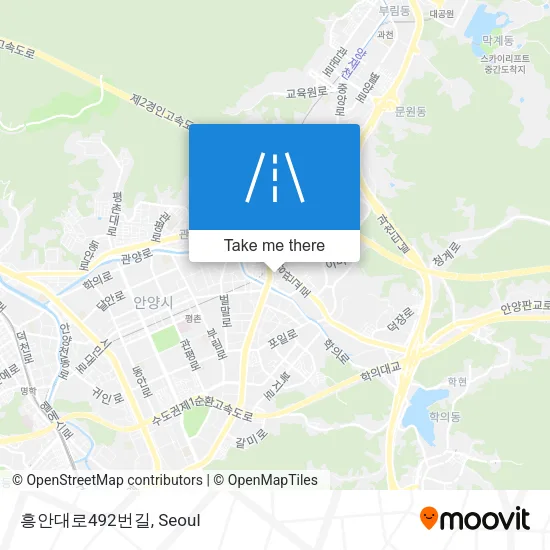 흥안대로492번길 map