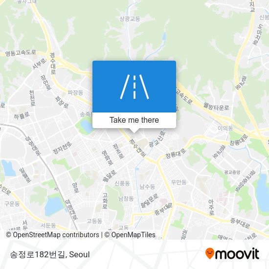 송정로182번길 map