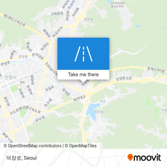 덕장로 map