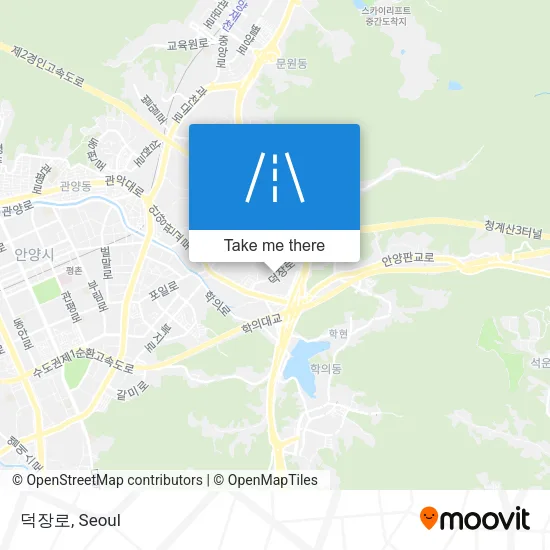 덕장로 map