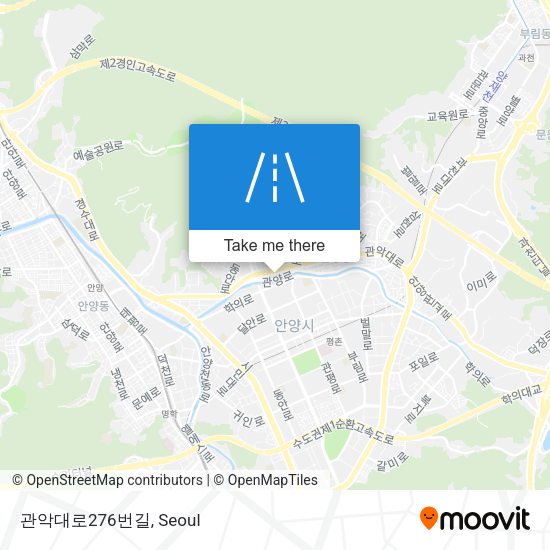 관악대로276번길 map