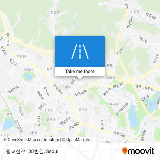 광교산로138번길 map