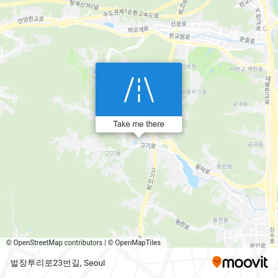 벌장투리로23번길 map