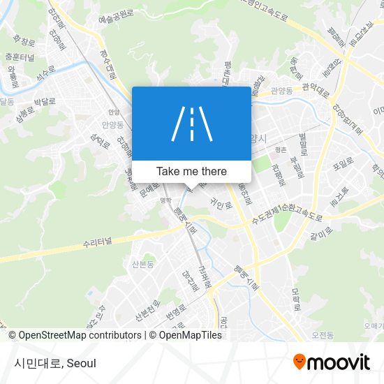 시민대로 map