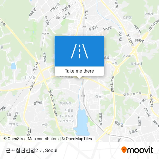군포첨단산업2로 map