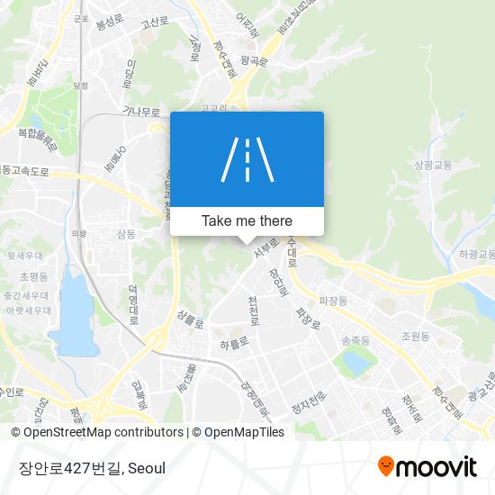 장안로427번길 map