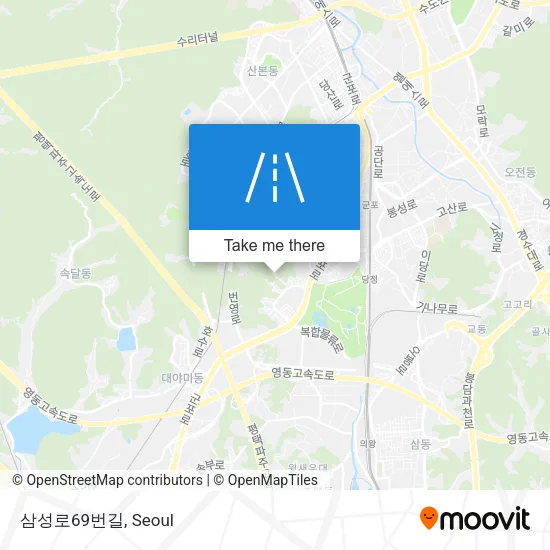 삼성로69번길 map
