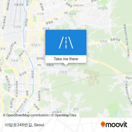 야탑로245번길 map