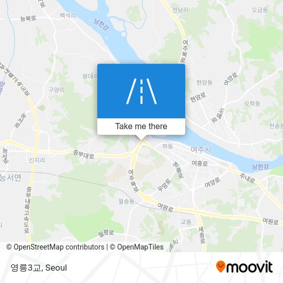 영릉3교 map