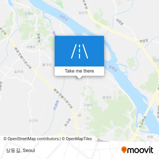 상동길 map