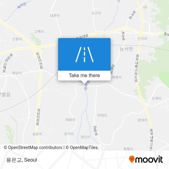 용은교 map