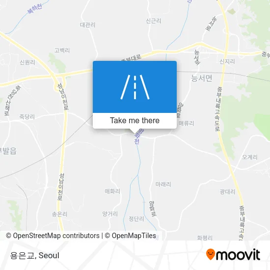 용은교 map