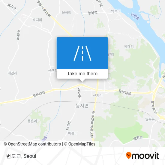 번도교 map