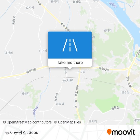 능서공원길 map