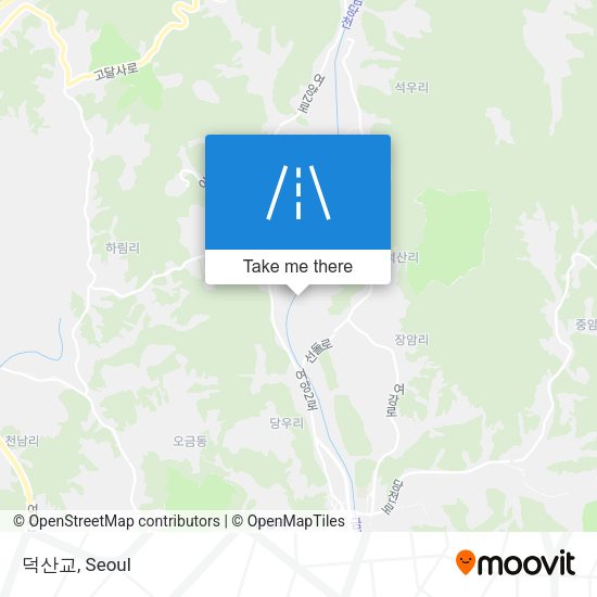 덕산교 map