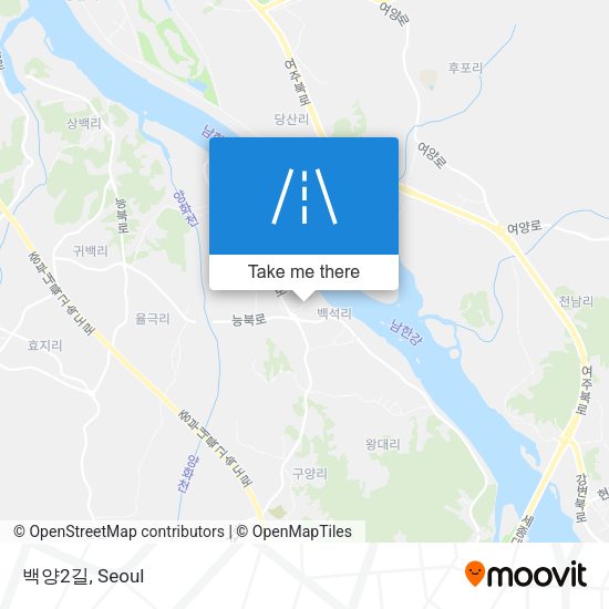 백양2길 map