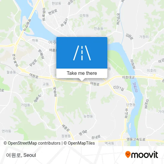여원로 map