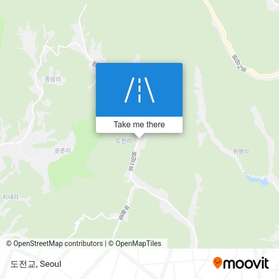 도전교 map