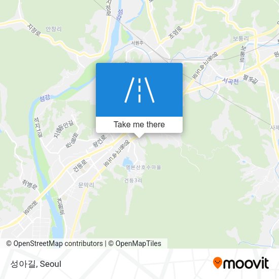 성아길 map