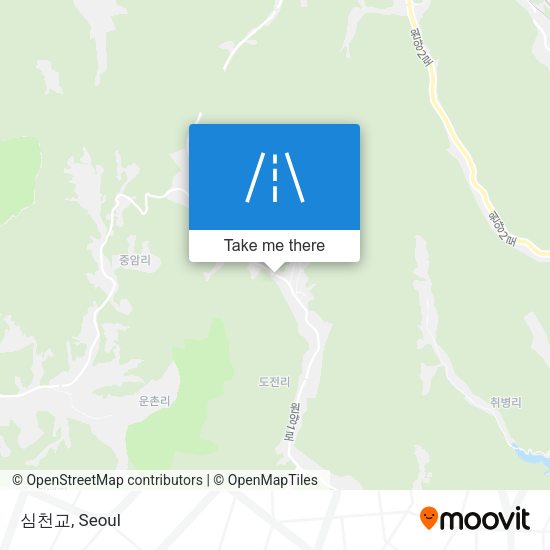 심천교 map