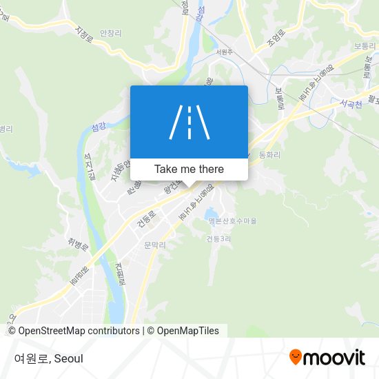 여원로 map