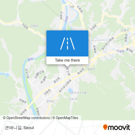 큰애니길 map