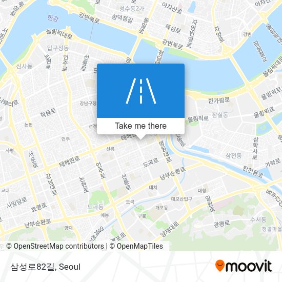 삼성로82길 map