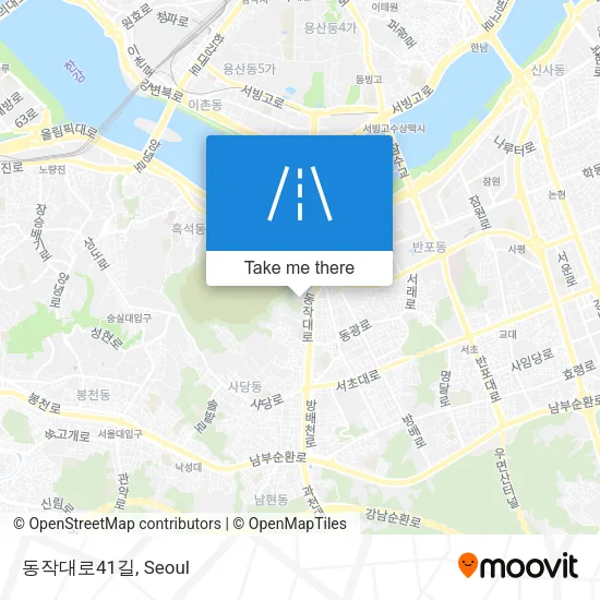 동작대로41길 map