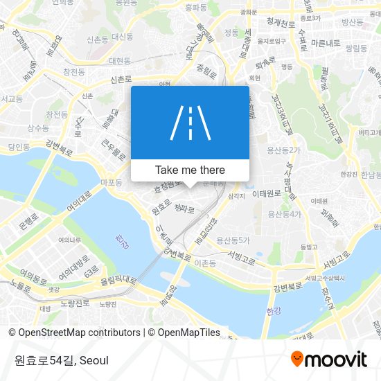 원효로54길 map