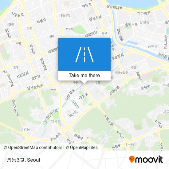 영동3교 map