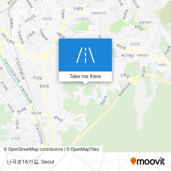 난곡로16가길 map