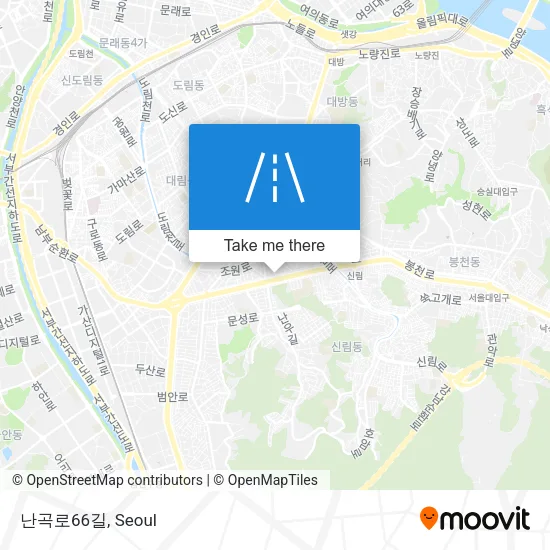 난곡로66길 map