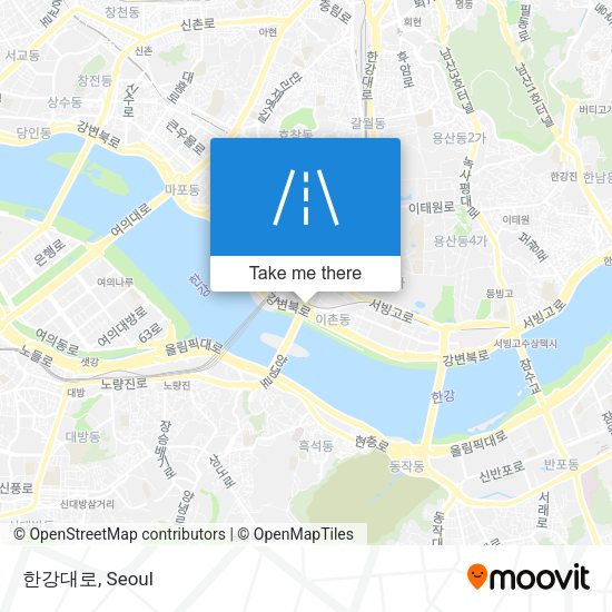 한강대로 map