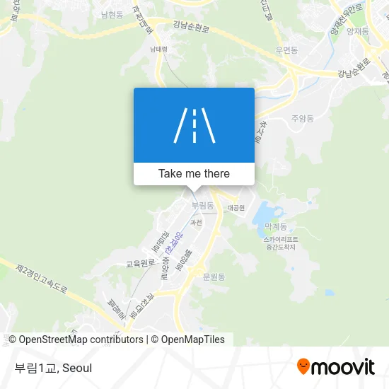 부림1교 map