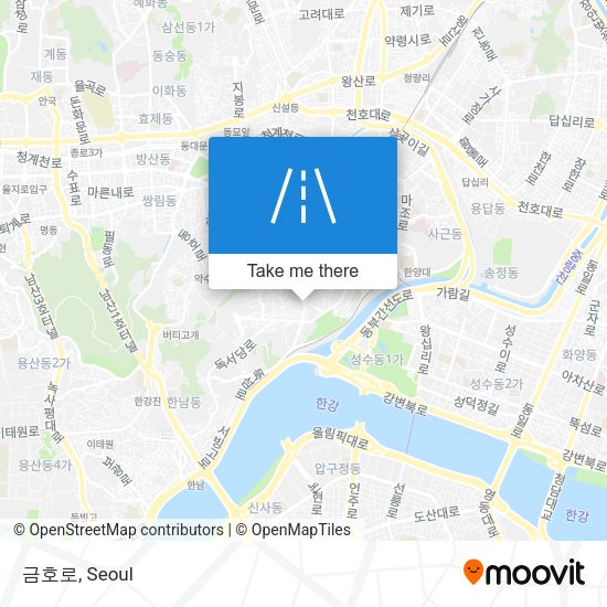금호로 map