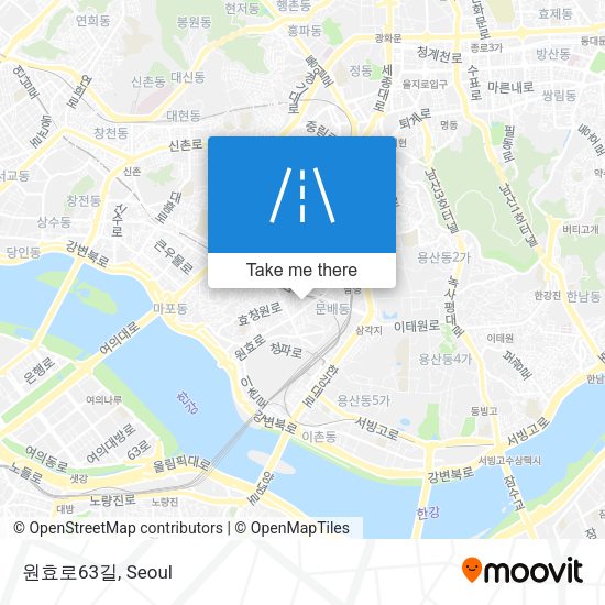원효로63길 map