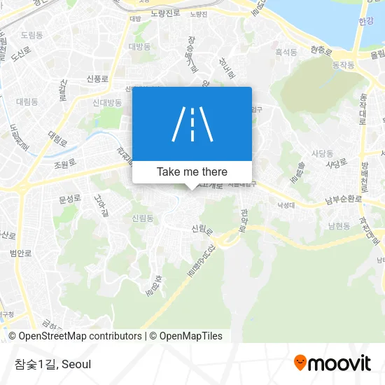 참숯1길 map