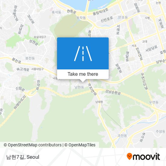 남현7길 map