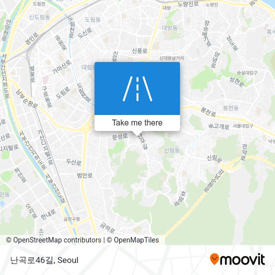 난곡로46길 map