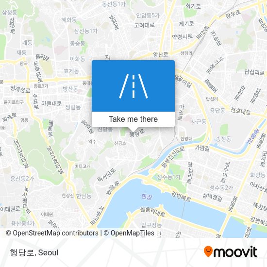 행당로 map
