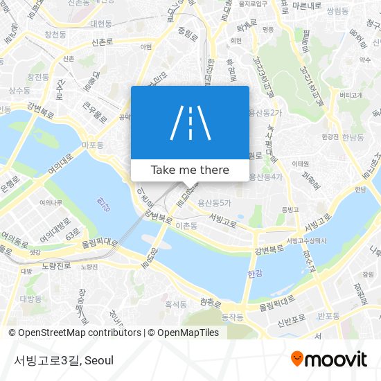 서빙고로3길 map