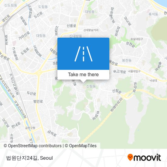 법원단지24길 map
