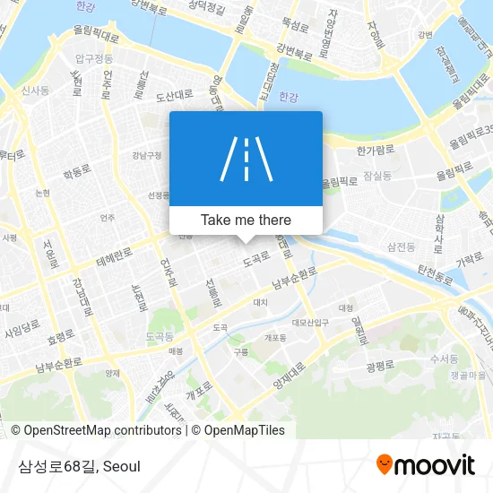 삼성로68길 map