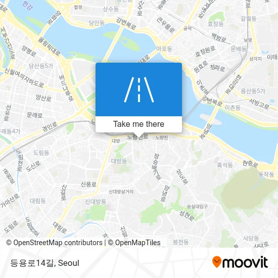 등용로14길 map