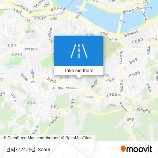 관악로24가길 map