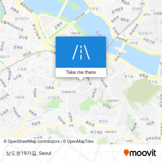 상도로19가길 map
