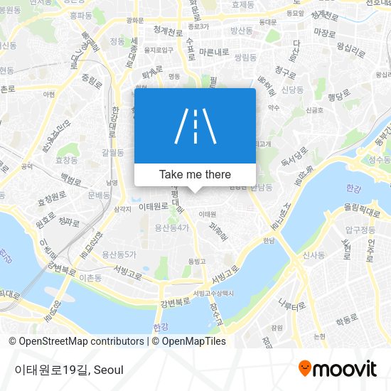 이태원로19길 map