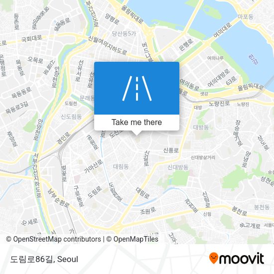 도림로86길 map